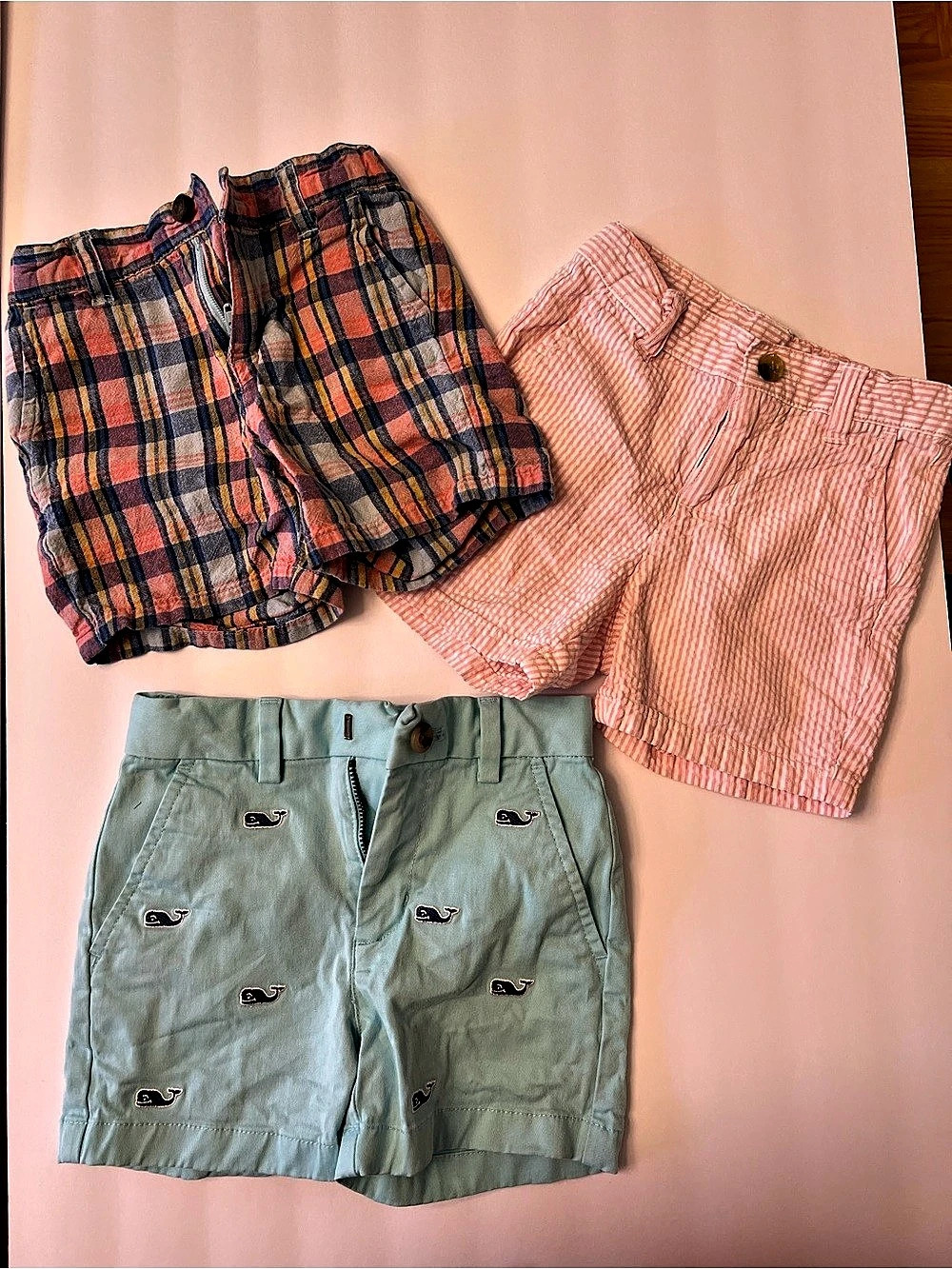 Janie and Jack and vineyard vines 18-24M Shorts 3-Piece Set